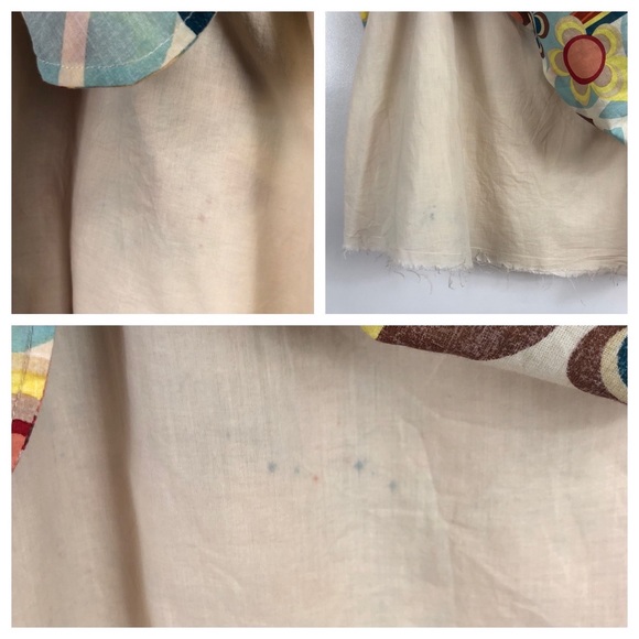 MINT Brand BOHO Skirt Drop Waist Pockets Sz 6 - Picture 8 of 8